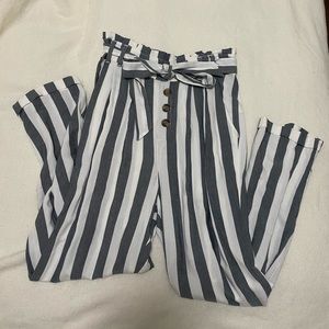 American Eagle pinstriped pants :)